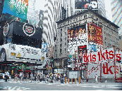 TDF ticket stand on Broadway