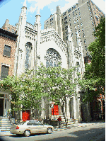 Washington Square Methodist Church on West 4th Street near Washington Square Park