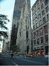 St. Patrick's Cathedral on Fifth Avenue