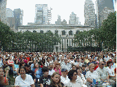 Broadway in Bryant Park show