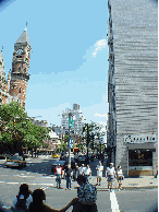 Jefferson Market Library and to the right is the new Citarella Store