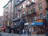 Bleecker Street in Greenwich Village