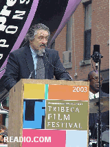 Robert DeNiro at the Second annual Tribeca Film Festival