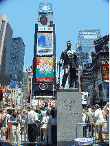 Times Square and Broadway