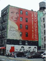 Corcoran billboard in Nolita