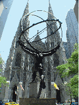 St. Patrick's Cathedral across Fifth Avenue