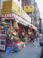 Mulberry Street in Chinatown