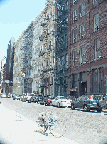 Great cast iron buildings as seen from Canal Street