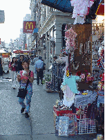 Canal Street and in the distance you see a Chinese McDonald's