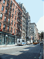 Big cast iron buildings in Soho