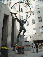 Atlas on Fifth Avenue at Rockefeller Center