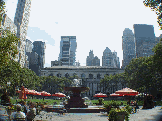 Bryant Park at 42nd Street in midtown