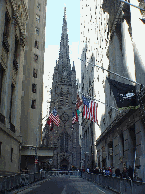 Trinity Church and Wall Street