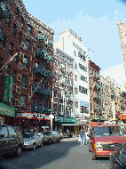 Mott Street in Chinatown