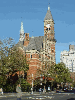 Jefferson Market Library on 6th Avenue in Greenwich Village