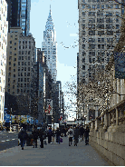 Forty Second Street adjacent Bryant Park