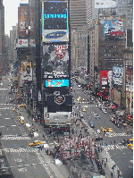 Times Square and Broadway