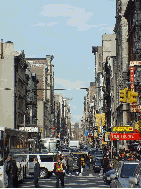 Broadway and Canal Street in lower Manhattan