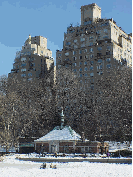 the Conservatory Water Model Boathouse in Central Park