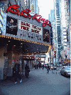 B. B. King's nightclub on 42nd Street