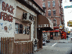 Back Fence Nightclub on Bleecker Street in Greenwich Village.