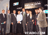 Robert De Niro, Kevin Bacon, Kyra Sedgwick, Governor George Pataki, and John Hayes of American Express