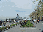 Battery Park and the Circle Line.