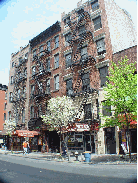 Bleecker Street in Greenwich Village