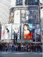 Broadway shows in Times Square