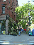 Florist shop on Columbus Avenue