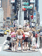 Naked Cowboy on Broadway in Times Square