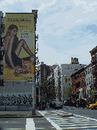 Houston Street in Greenwich Village