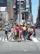 Naked Cowboy on Broadway in Times Square