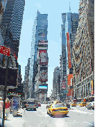 Broadway in Times Square