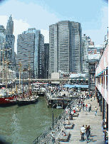 South Street Seaport in Lower Manhattan