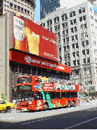 New York Sightseeing Tour bus