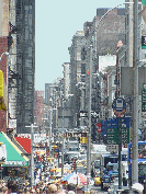 Lispenard Street and Broadway in Lower Manhattan