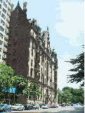 Dakota apartment building overlooking Central Park