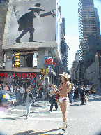 Naked Cowboy on Broadway