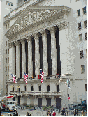 New York Stock Exchange on Wall Street