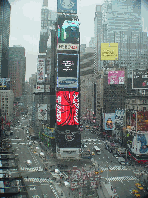 Broadway and the Coke sign