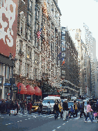 Sixth Avenue and Macy's Department Store