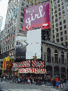 Bravo billboard atop a TGI Friday's in Times Square