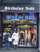 Birthday Suit on West 4th Street