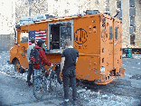 This coffee truck parks at Astor Place