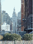 Top right photo you see the Municipal Building as seen from Battery Park