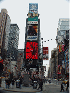 One of the most famous West Side areas is Times Square