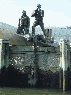 Third picture you see the Memorial to Merchant Marines in Battery Park