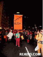 Impeach Bush Halloween Parade New York City October 31st 2003