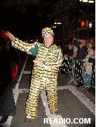 Metrocard Man Halloween Parade New York City October 31st 2003